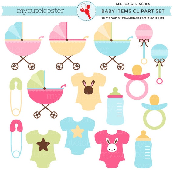 clipart of baby items - photo #23