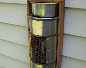 SOLD Industrial Rustic Lamp Lantern Sconce Night Light DL 29