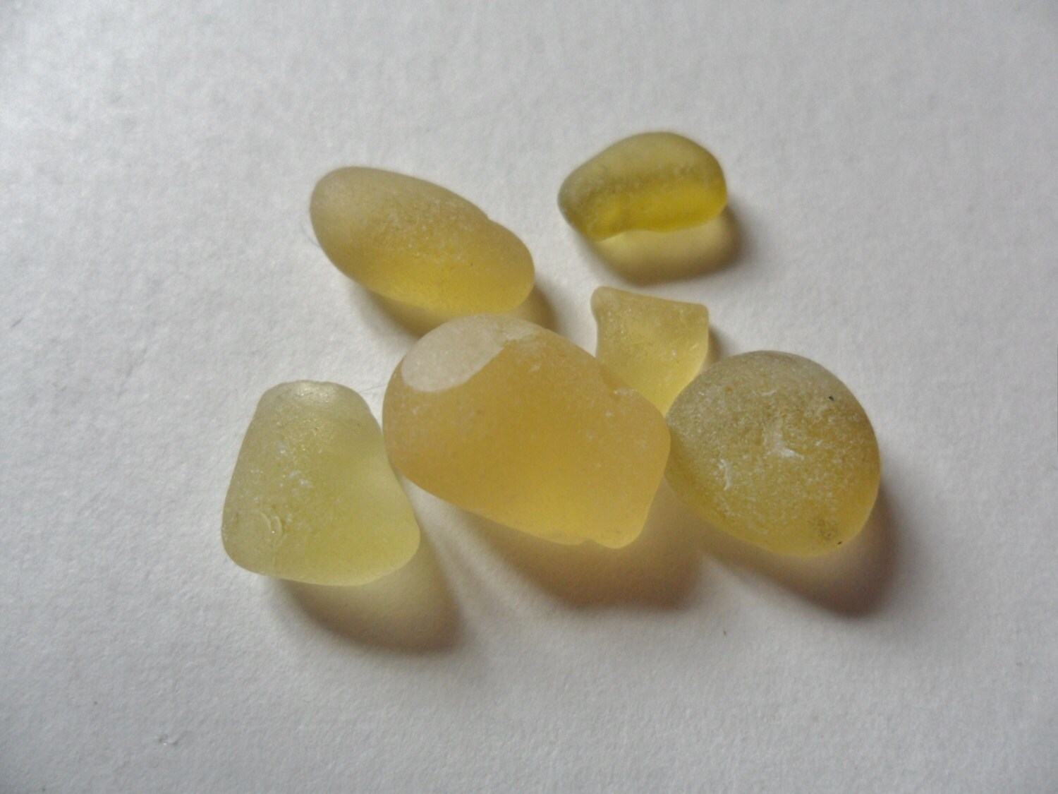 5 Pretty Yellow Sea Glass Lovely English Beach Find Pieces   Il Fullxfull.808208361 M34x 