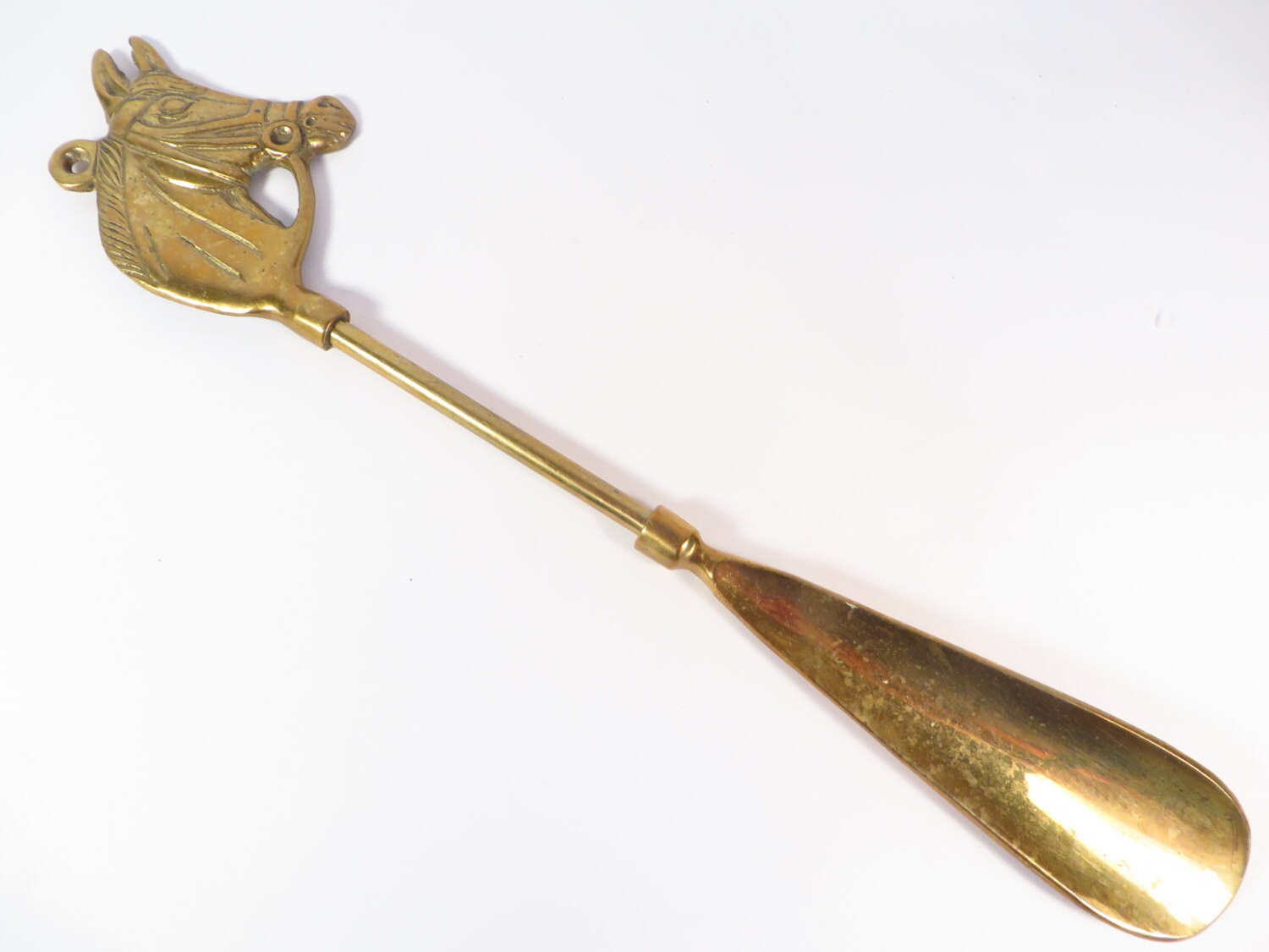 Brass Horse Shoe Horn Vintage Brass Shoe Horn Vintage