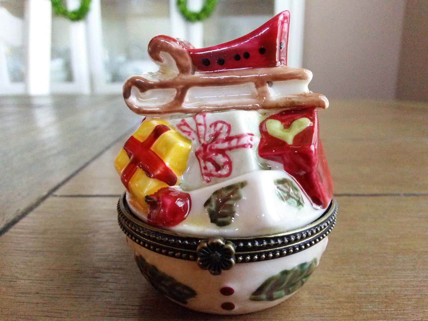 Villeroy and Boch 1748 hinged Christmas Trinket by ShabbyBrocante