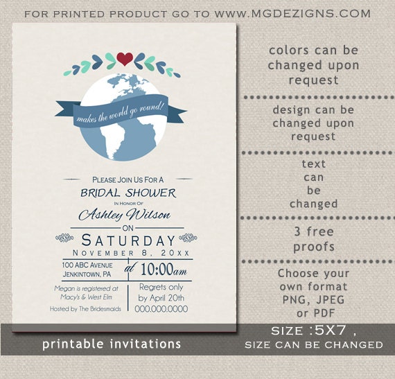 Travel Invitation Template 8