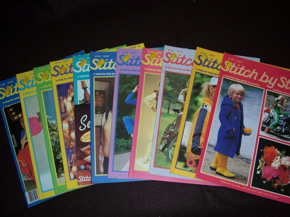 Torstar Books, Stitch by Stitch Vols 1-20 Sewing Knitting Crochet Needlecraft Torstar Books, Stitch by Stitch Vols 1-20 Sewing Knitting Crochet Needlecraft
