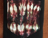 Purple tye dye pocket tee s/m/l/xl/2x/3x