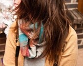 FREE SHIPPING Southwestern pattern scarf aztec 2 yards infinity