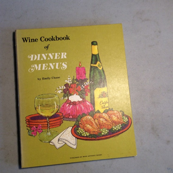 Wine Cookbook Cooking With WineVintage Wine BookWine