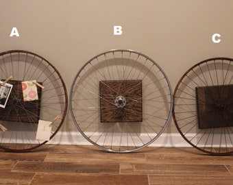 Bike Wall Art bicycle wheel | etsy Bike Wall Art bicycle wheel | etsy