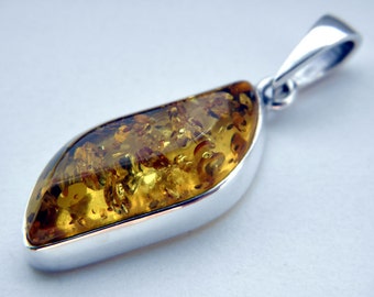 SALE 25% OFF!!! Use the coupon code: SALE25 Baltic amber sterling silver pendant