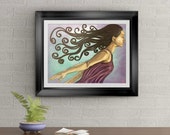 Strength From Within Signed Art Print of Signature Original By Rafi Perez