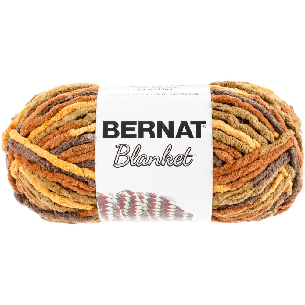 Bernat Blanket Yarn in Fall Leaves 150 Gram Skein