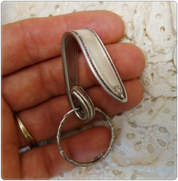 purse hook Key finder keychain for purse made from by EPVINTAGE