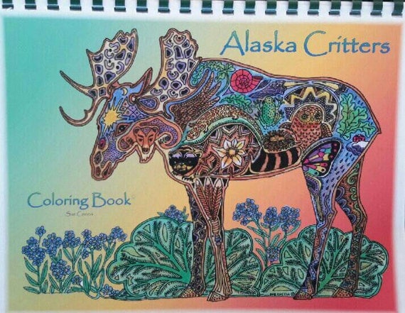 Download Animal Spirit coloring book by Sue Coccia Alaska suitable for