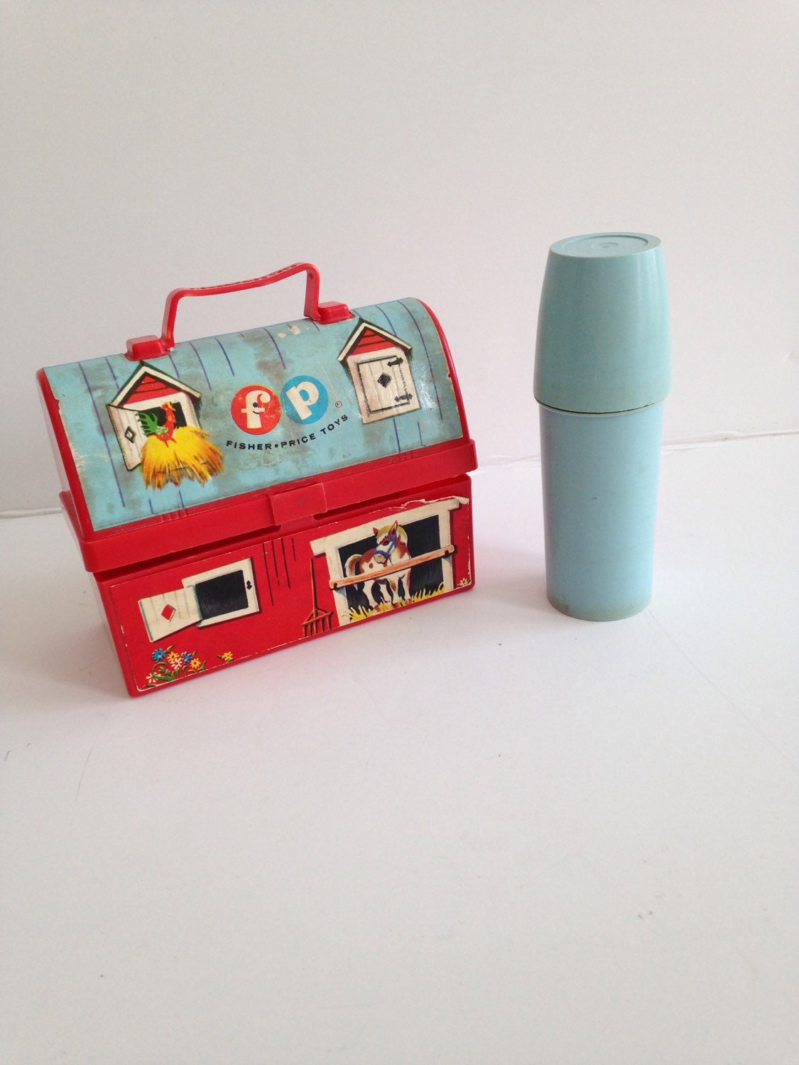 fisher price farm lunch box