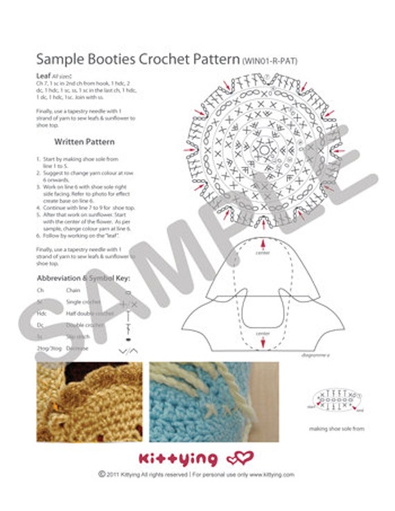 CROCHET PATTERN Baby Boat Shoes Baby Crochet Sneaker by meinuxing