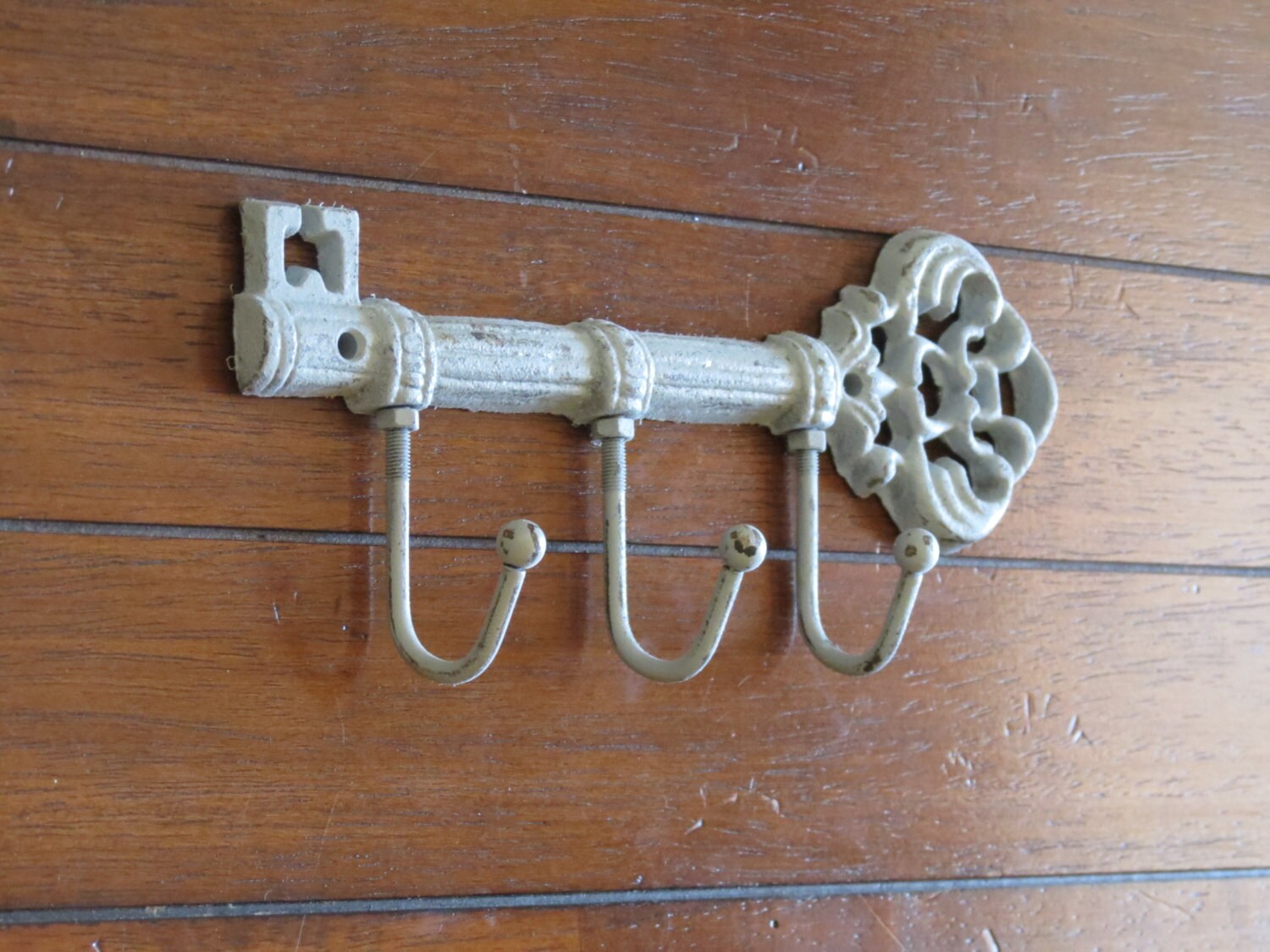 light grey shabby chic key holder or pick color skeleton light grey shabby chic key holder or pick color skeleton
