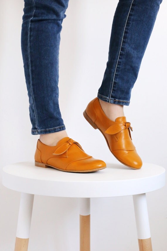 womens mustard yellow flats