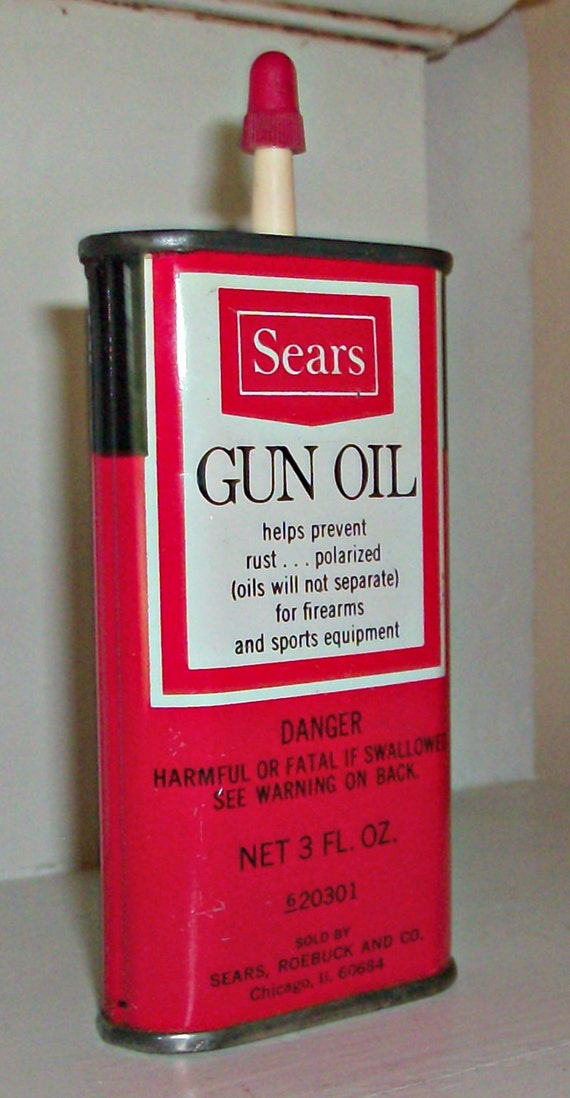 Vintage Sears Gun Oil Can