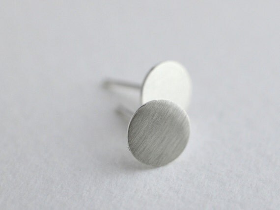 1/4 Inch Studs Mens Earrings Mens Studs Minimalist by WROXdesign