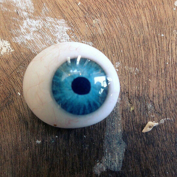 Glass Eye Realistic Human Prosthetic light by OddBallOddity