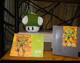 NES Nintendo Swamp Thing Reproduction cartridge w/ free manual (** Case is optional, select option under 'Variations')
