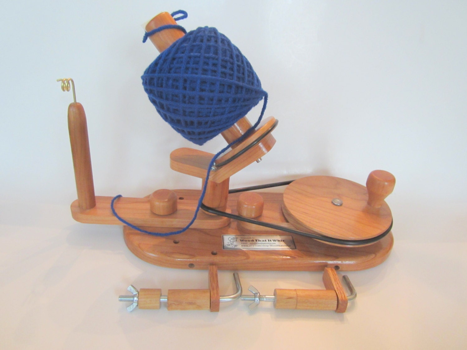 Reserved All CHERRY Yarn Ball Winder Handmade Yarn Ball