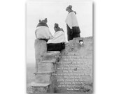 Native American BLESSING - Edward Curtis Historic Photo Collection - Available as an Art Print or a Quote Block (CPIC2013074) Native American BLESSING - Edward Curtis Historic Photo Collection - Available as an Art Print or a Quote Block (CPIC2013074)