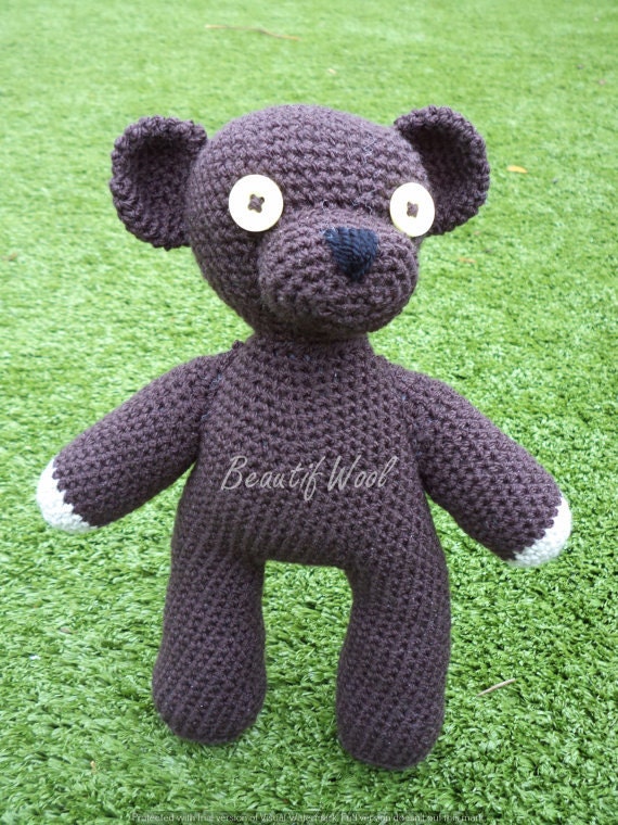 Handmade Crochet Teddy Mr Bean Teddy Teddy Bear Crochet