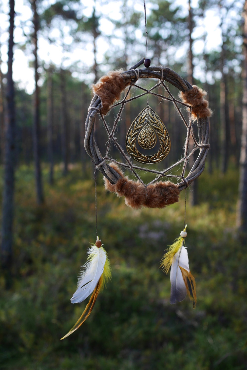 Viking love dream catcher totem a celtic forest custom
