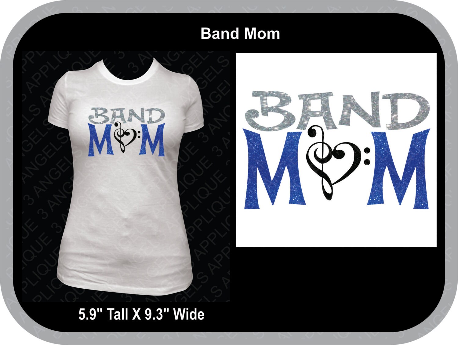 Band Mom SVG Cutter Design INSTANT DOWNLOAD