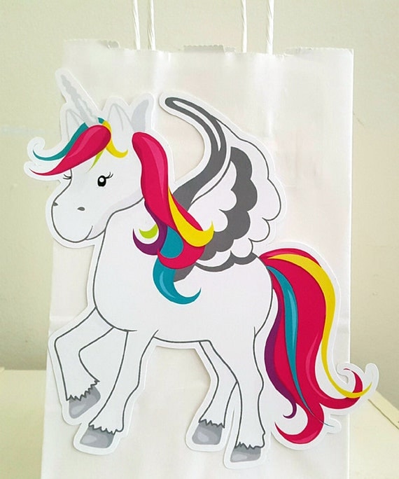 unicorn goody bags unicorn favor bags unicorn party bags by craftycue