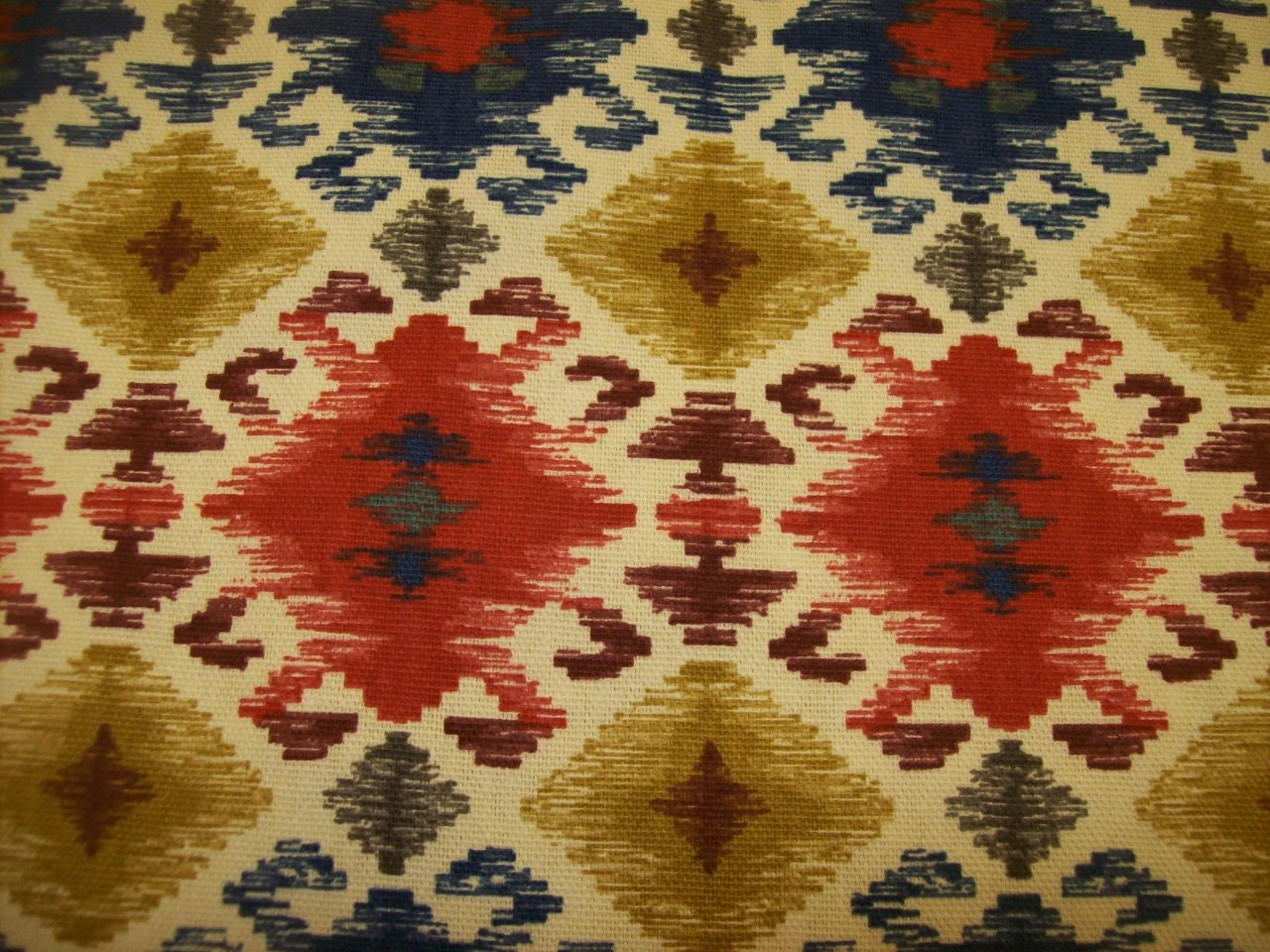 Ethnic Tribal Print Upholstery fabric per yard by FabricGiantUSA