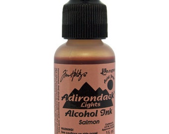 Tim Holtz Adirondack Alcohol Ink Lights SALMON 0.5oz (PM4009)
