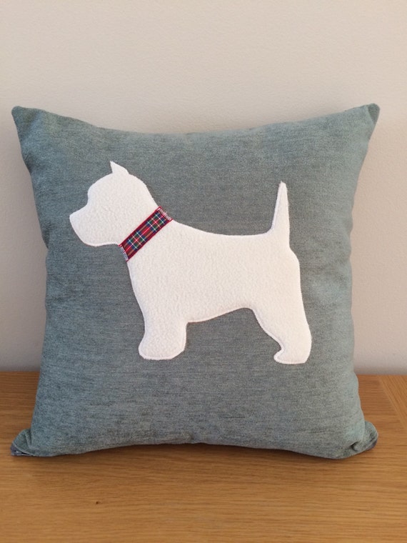 westie cushion