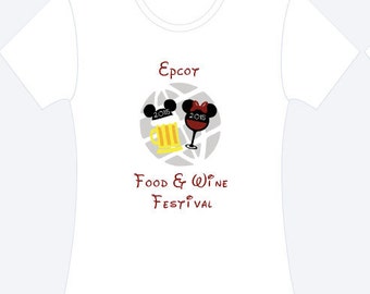 food and wine festival shirts