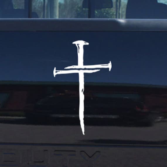 Three Nails Cross Printable vector svg jpeg