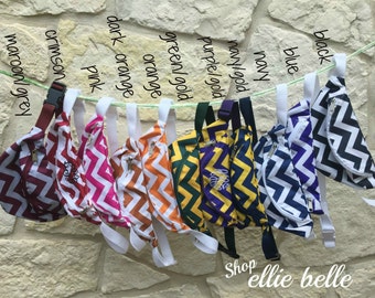 Monogrammed Fanny Pack - Chevron Pattern in Many Colors!