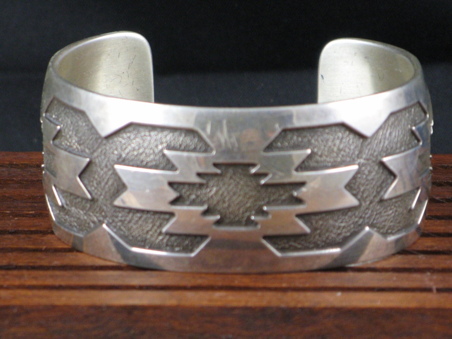 Handmade Sterling Cuff Bracelet Sterling by NajaGemsAndJewelry