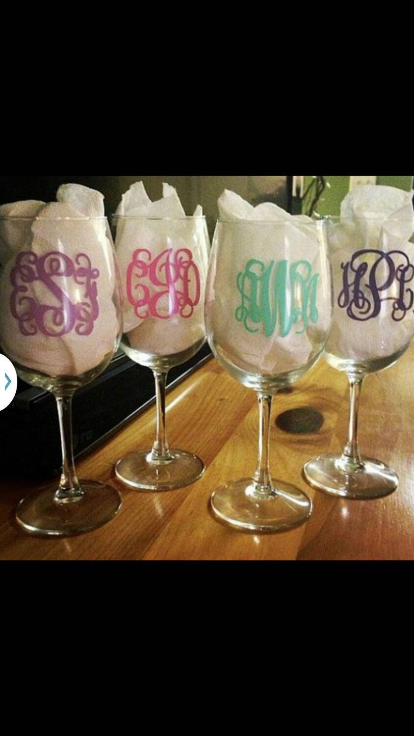 Customized wine glasses for any occasion