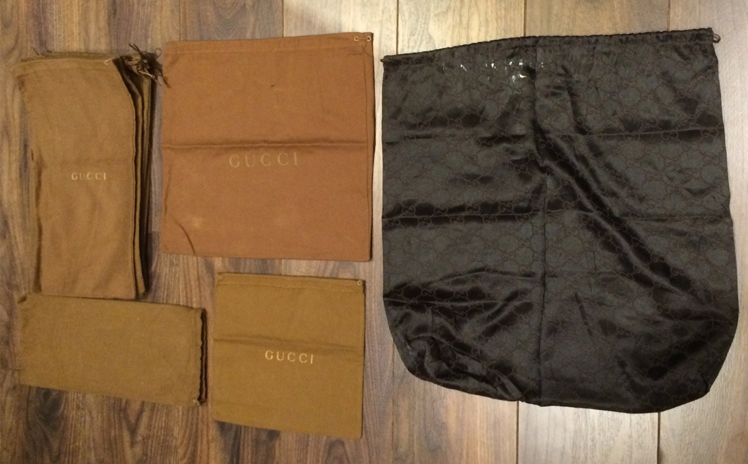 Genuine Gucci Designer Dust Bags Storage Protector Handbags
