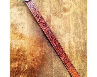 Leather dog collars