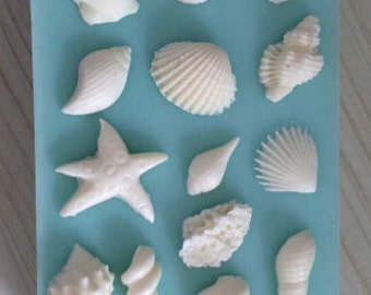 Seashell Silicone Mold - Sea Shell Mold
