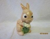 Bunny Rabbit, Porcelain Ceramic Pottery, Kiln Fired