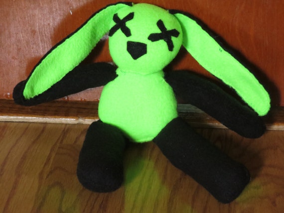 emo stuffed bunny