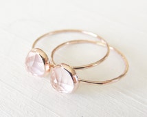 Rose quartz engagement rings uk