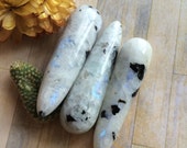 Rainbow Moonstone Crystal Wand