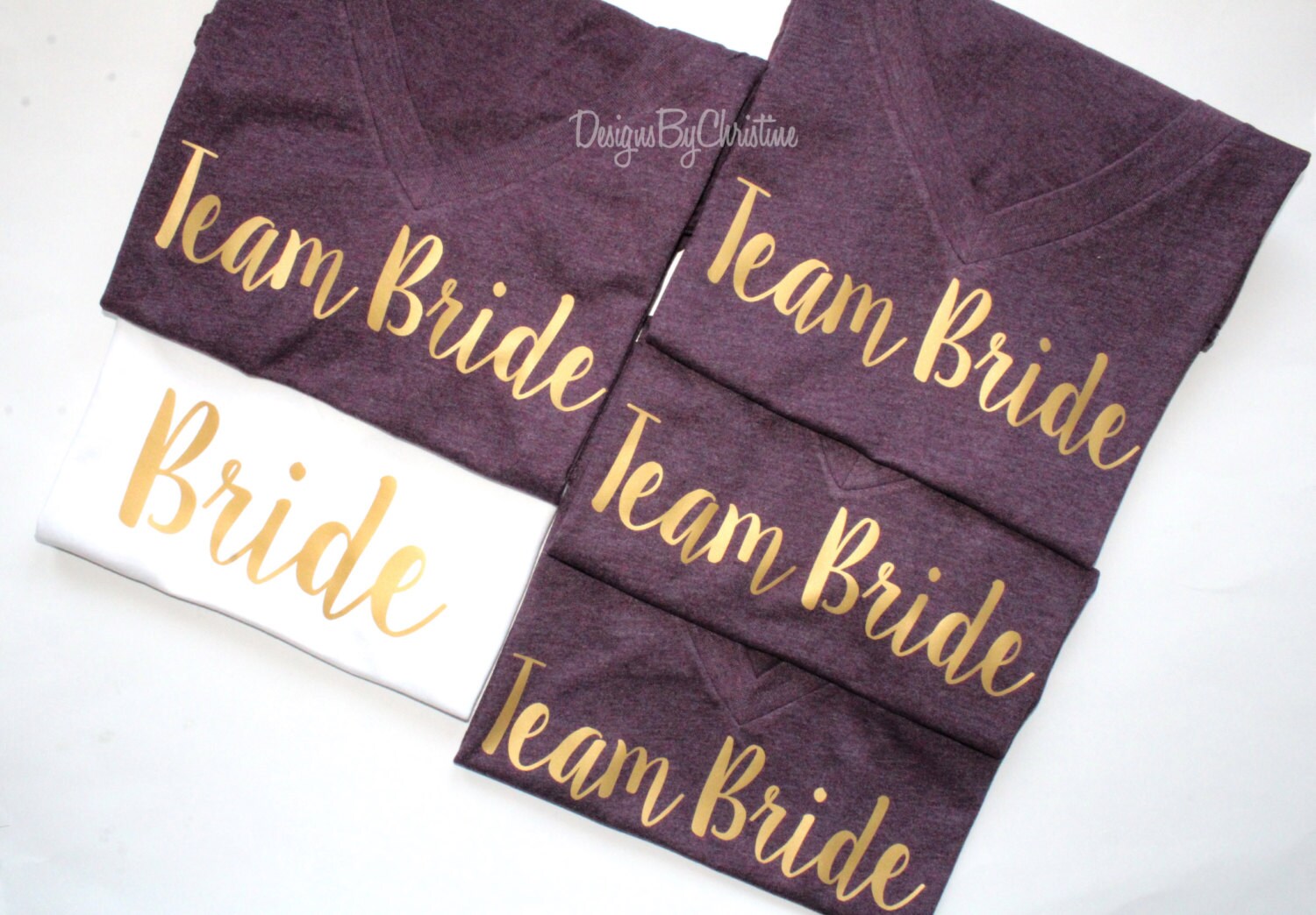 Wedding Bridesmaid Shirts bridesmaid shirt etsy bridal party set shirts tanks bride maid of honor wedding