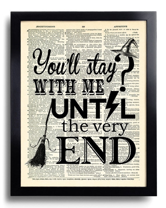 harry potter quotes about endings