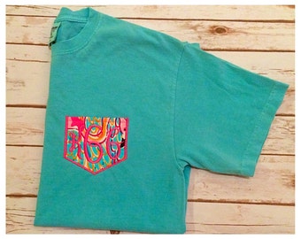 lilly pulitzer monogram shirt