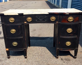 Vintage Vanity or Desk- Hepplewhite