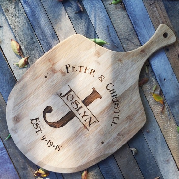 Items similar to Custom Engraved Pizza Peel on Etsy